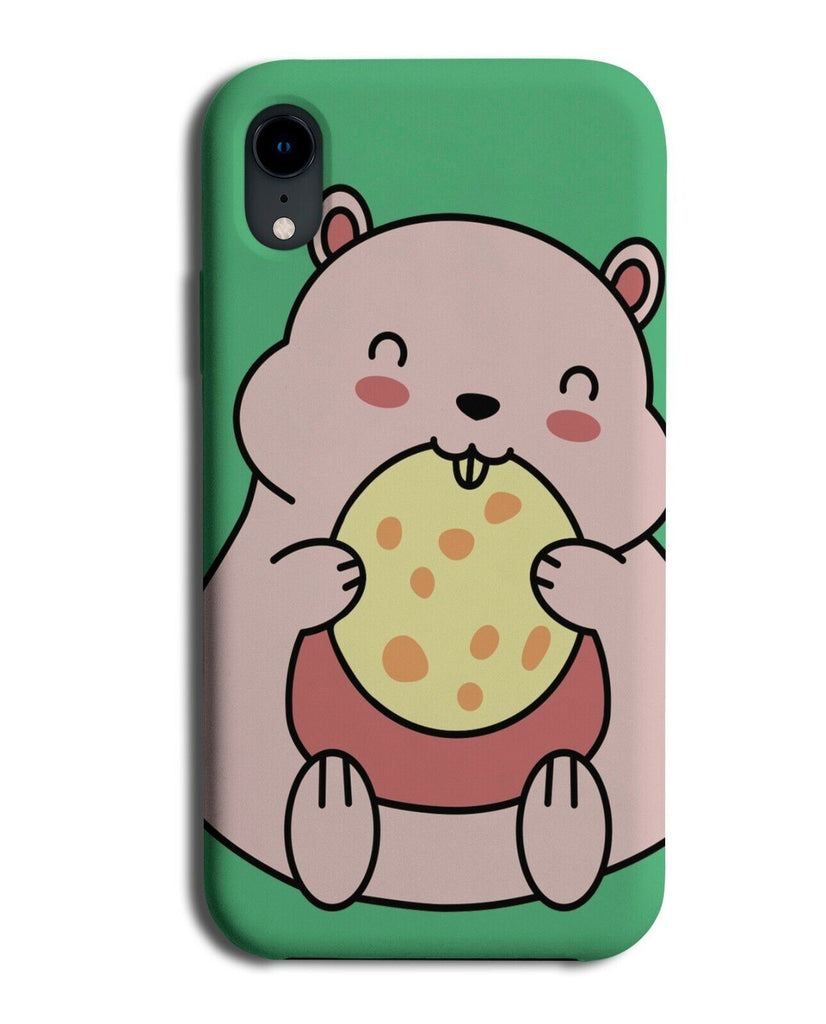 Cheese Eating Hamster Phone Case Cover Cheesy Hamsters Fat Chubby Funny J482