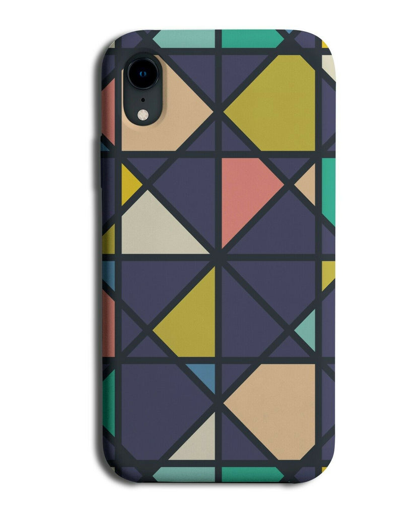 Colourful Mosaic Tiling Pattern Design Phone Case Cover Tiles Mosaics Print H399