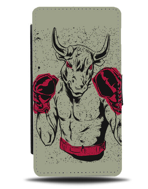 Bull Fighter Boxer Phone Cover Case Bulls Boxing Animal Deer Male Mens J059