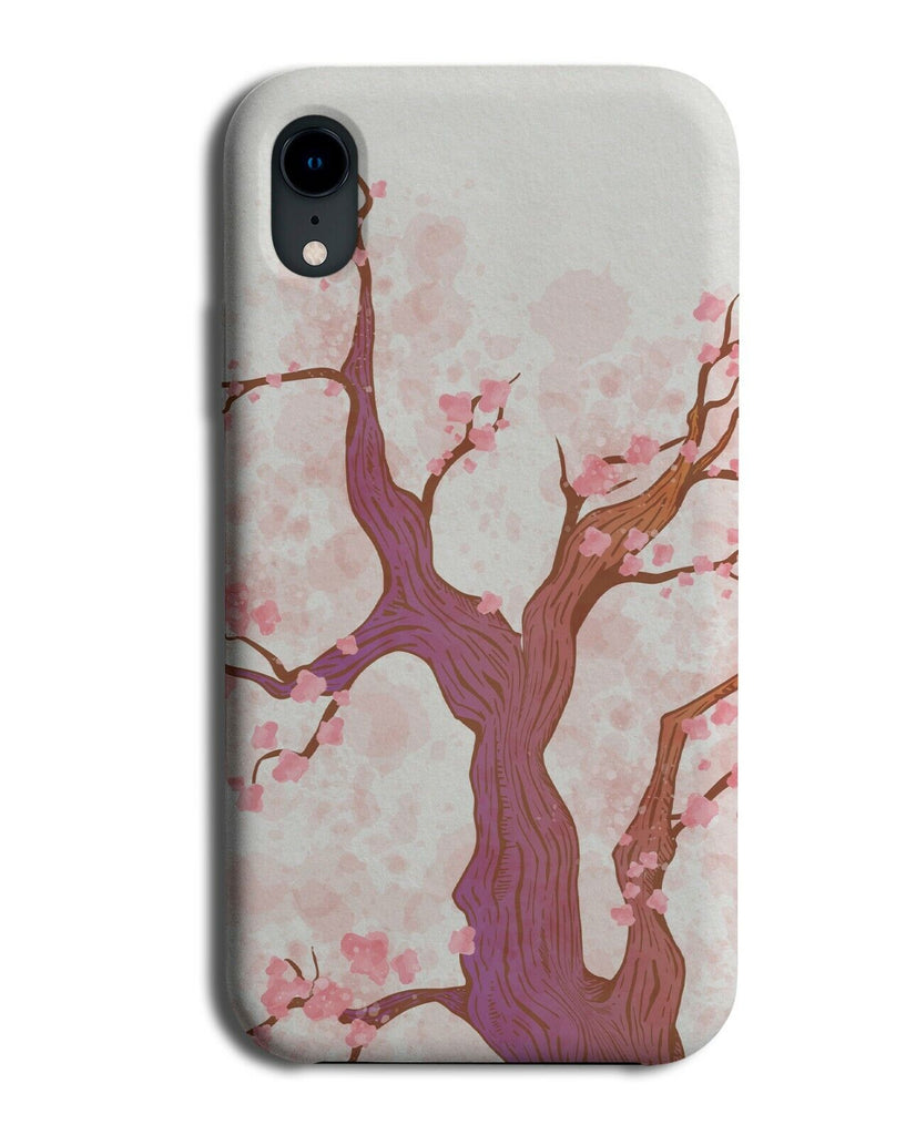 Cherry Blossom Tree Trunk Phone Case Cover Branch Branches Blossoms K895