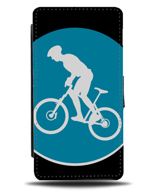 BMX Silhouette Badge Flip Wallet Case BMXer Rider Bike Gift Present Extreme J048