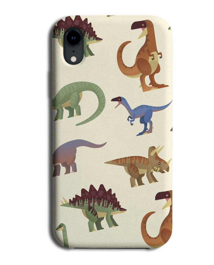 Childrens Dinosaur Cartoons Phone Case Cover Dinosaurs Novelty Present Kids E562