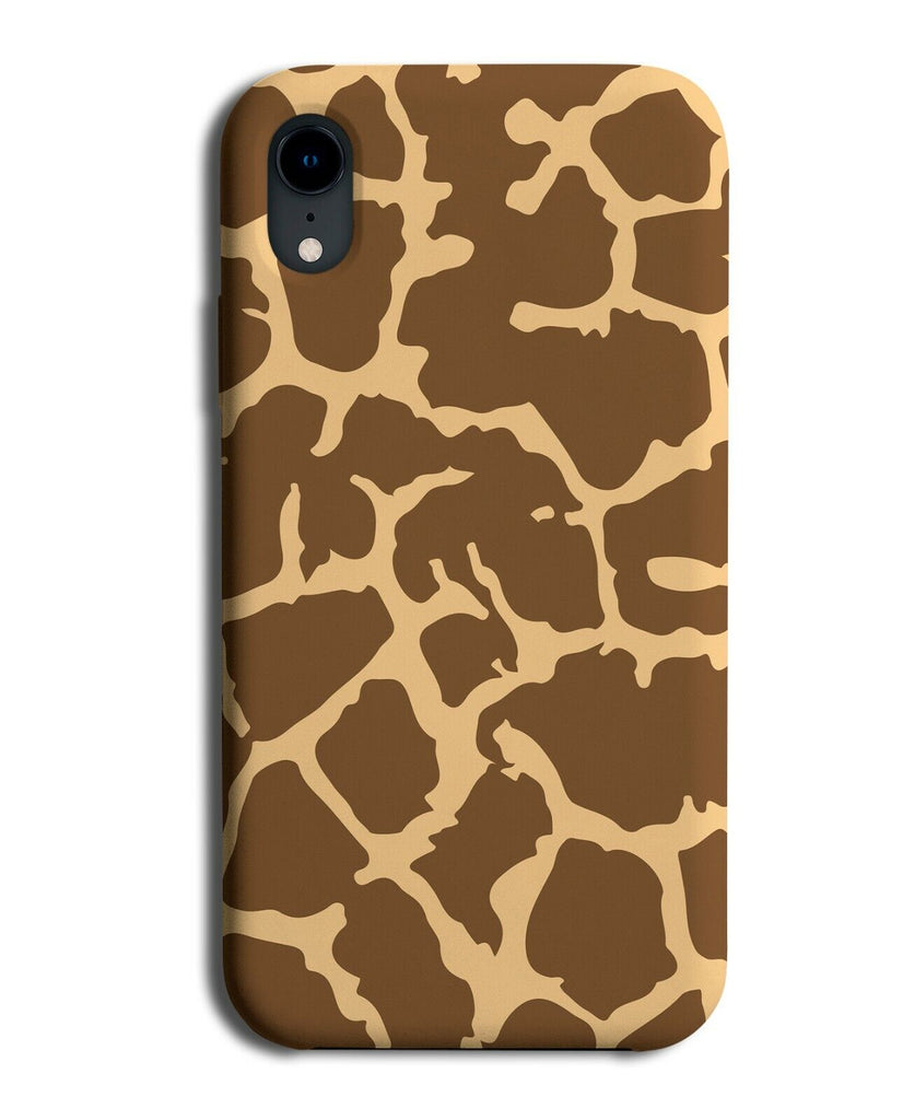 Cartoon Giraffe Skin Print Phone Case Cover Pattern Shapes Giraffes Design E598