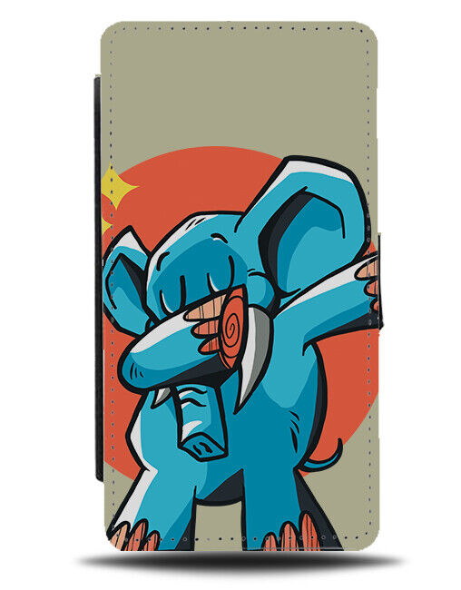 Funky Dabbing Elephant Phone Cover Case Moves Dab Gift Present Funny J311