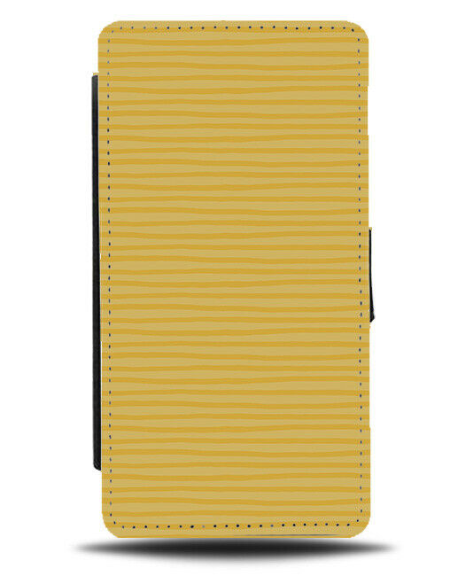 Cheesy Yellow Striped Flip Wallet Case Cheese Coloured Stripes Lines Lined G795