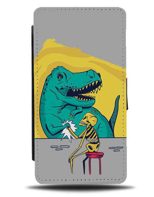 Skeleton Artist Phone Cover Case Drawing Dinosaur Painting Paint Artwork J240