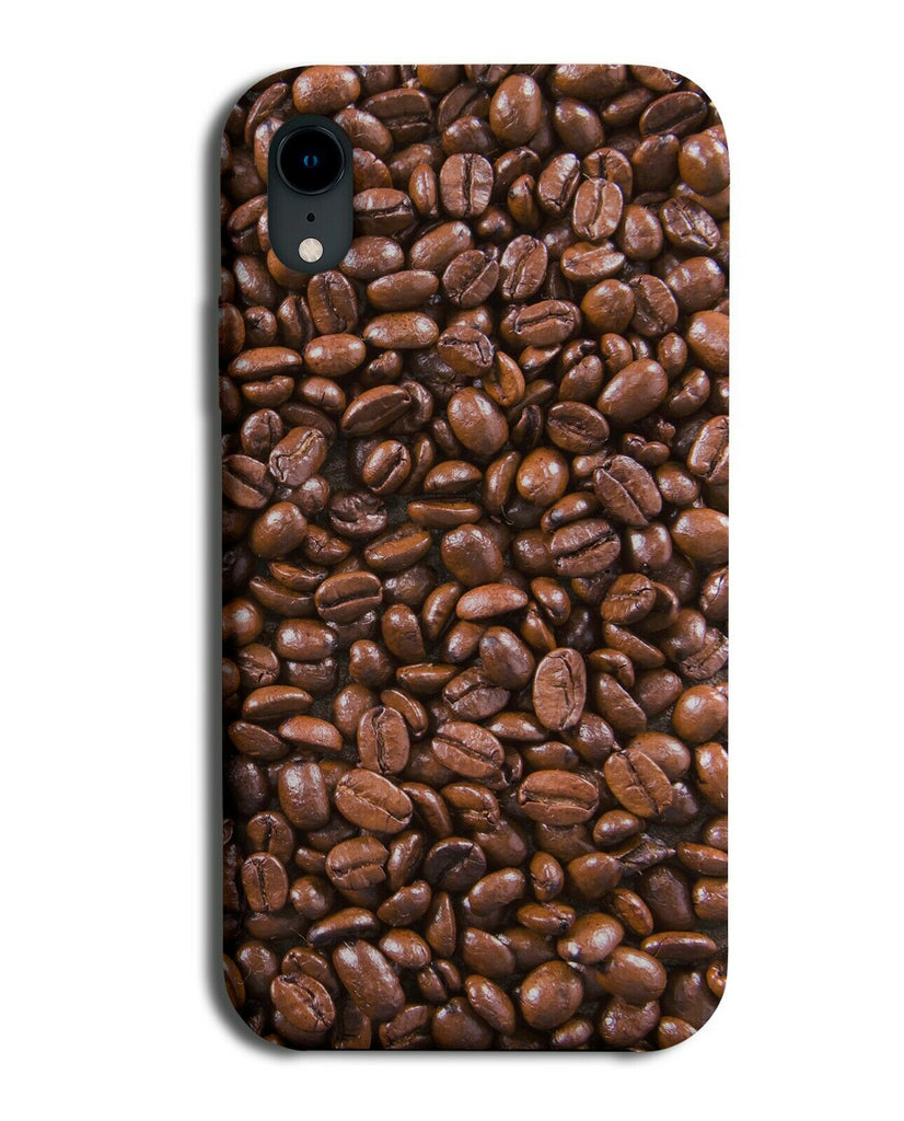 Coffee Beans Pattern Phone Case Cover Bean Background Print Photo Brown L036